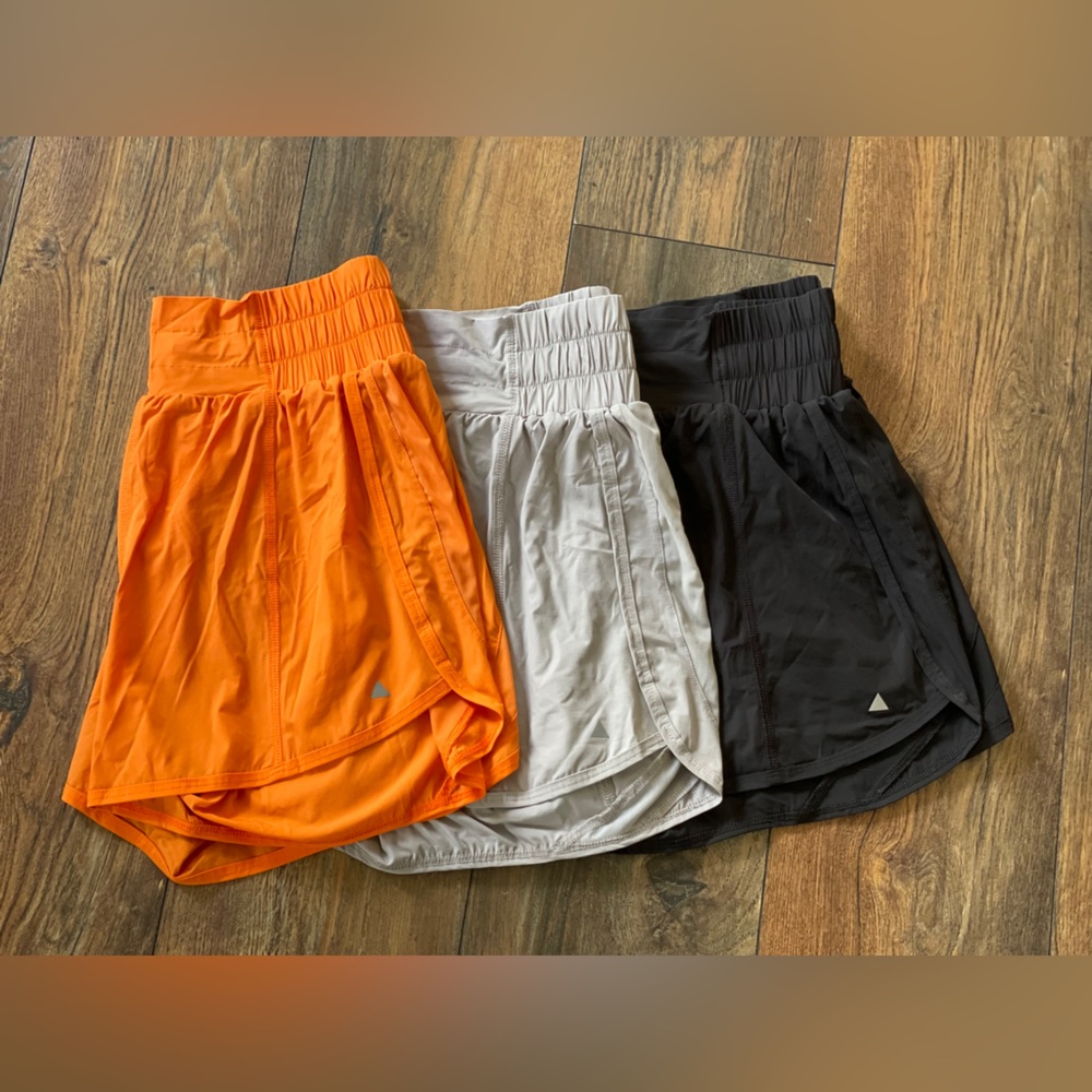 Balance Athletica/Vitality Breeze Athletic Shorts 3 Pair Bundle